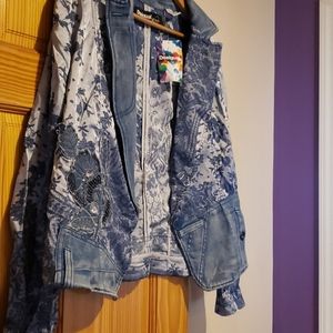 Chambray denim Blazer